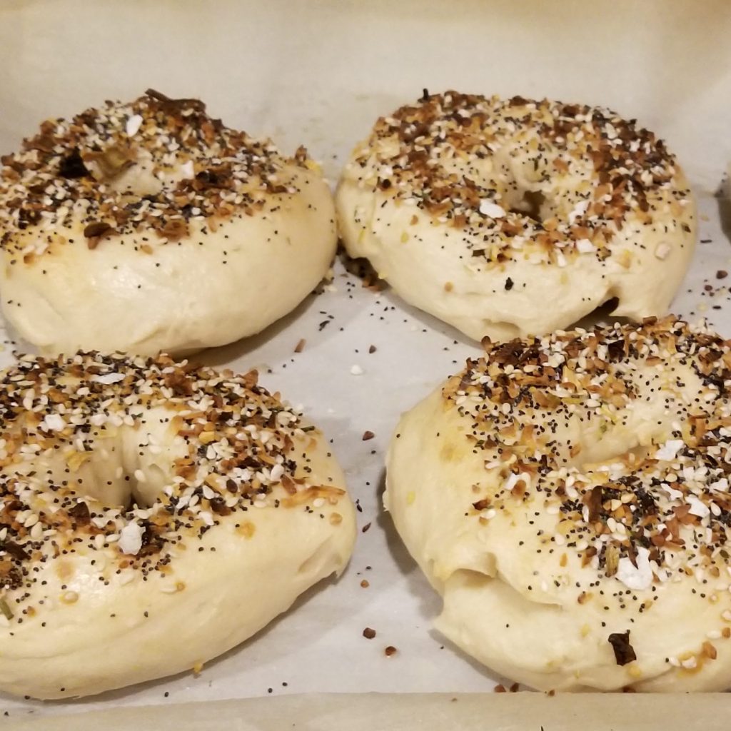 30 Days of Dough – Day 5 – Quick Everything Bagels