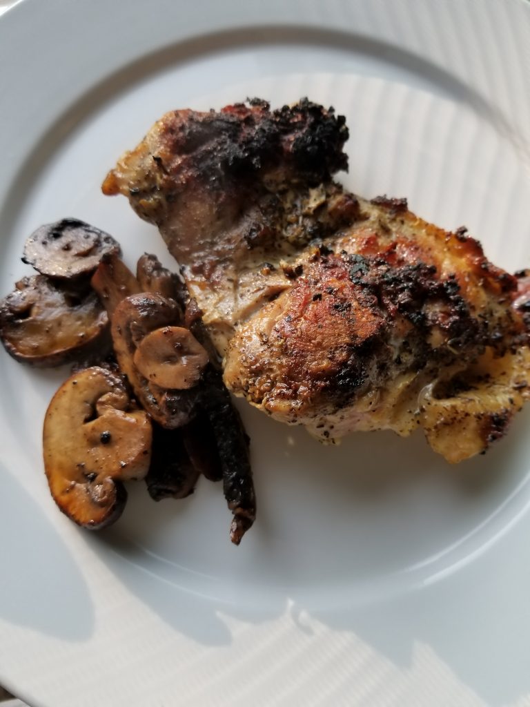 Butter and Herb Chicken Thighs